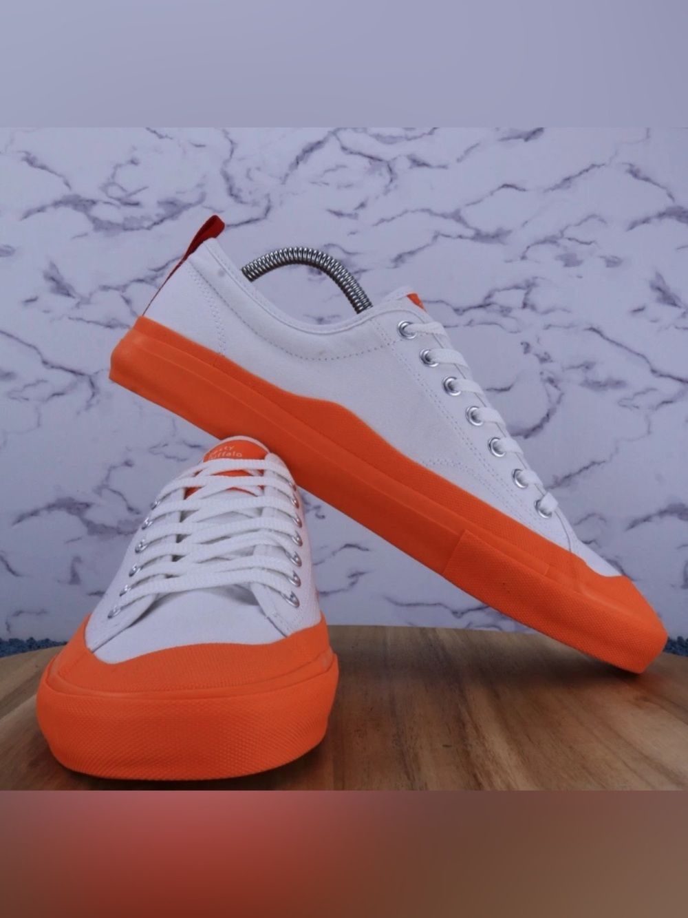 Chick fil a shoes sauce 23 zesty Buffalo orange shoes rare sneakers dipped w/box